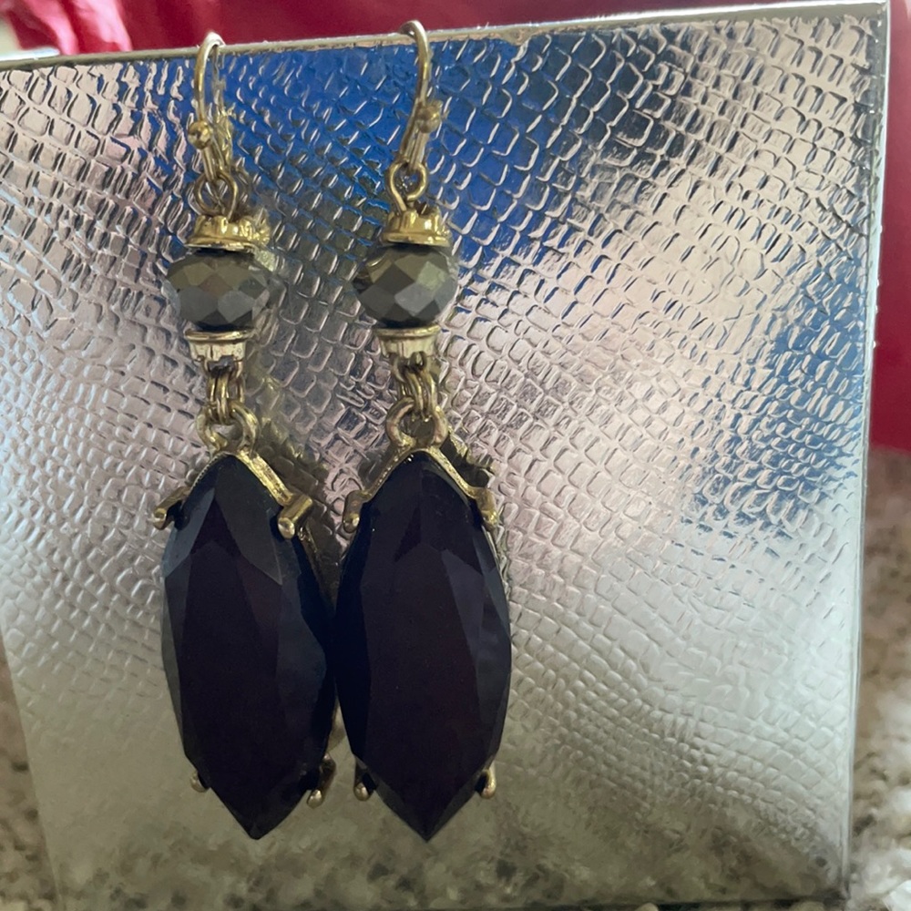 NYCO garnet earrings